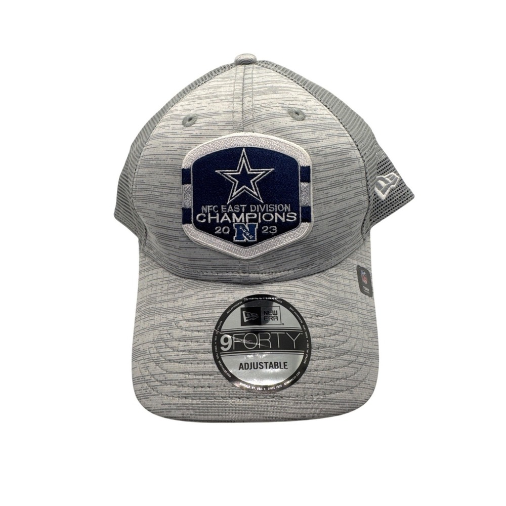 NFL Dallas Cowboys 2023 NFC East Division Champs New Era 9FORTY Adjustable Hat - Picture 1 of 4